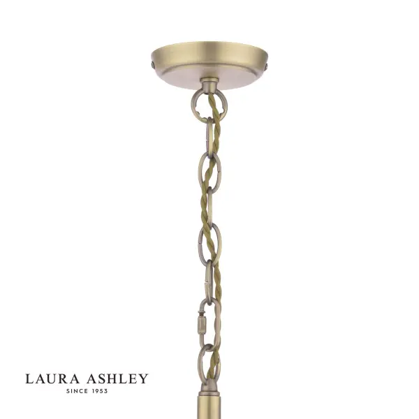 Hilcote 5 Light Antique Brass Ceiling Pendant