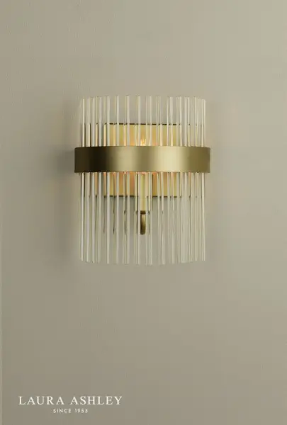 Alexa Wall Light in Antique Brass