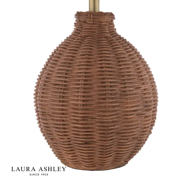 Fernhill Antique Brown Table Lamp C/W Shade