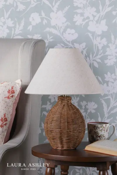 Fernhill Antique Brown Table Lamp C/W Shade