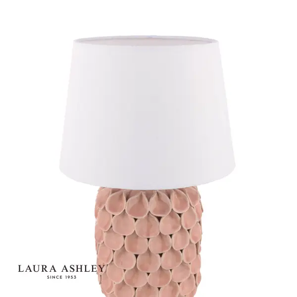 Marwick Pink Ceramic Table Lamp C/W Shade
