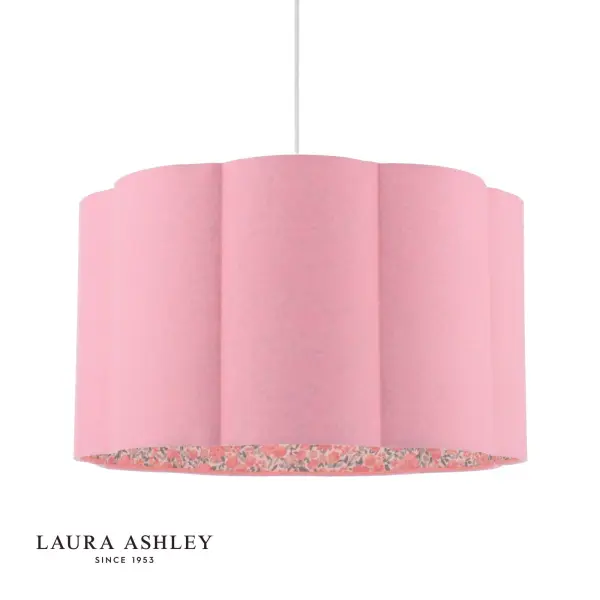 Loveston Pink Scalloped Shade