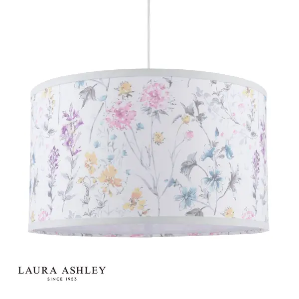 Wild Meadow Multi Coloured Drum Shade