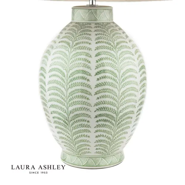 Stannard Green Table Lamp C/W Shade