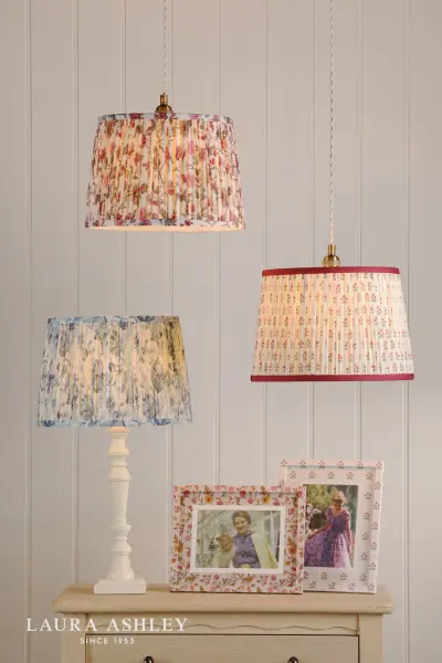 Lingmell Cream Cotton Tapered Shade 300mm