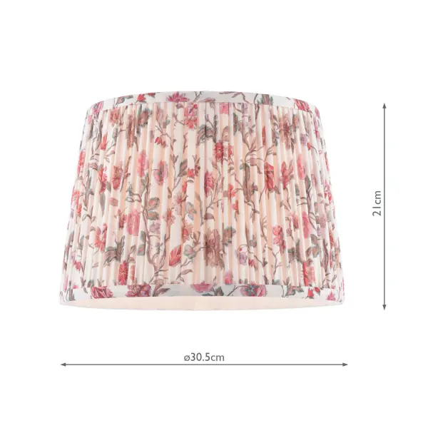 Lingmell Cream Cotton Tapered Shade 300mm