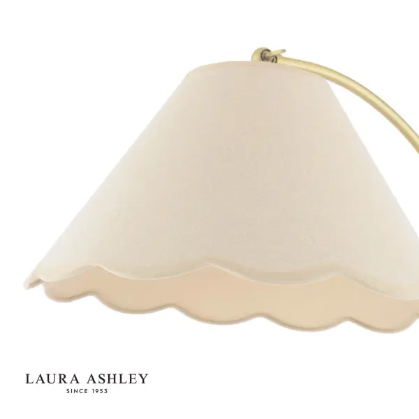 Cordwell Antique Brass Floor Lamp C/W Shade