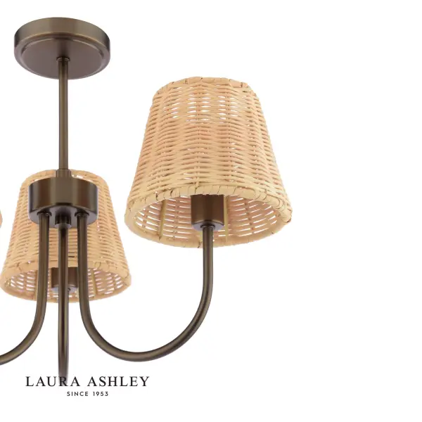 Hasfield Bronze Semi Flush Fitting