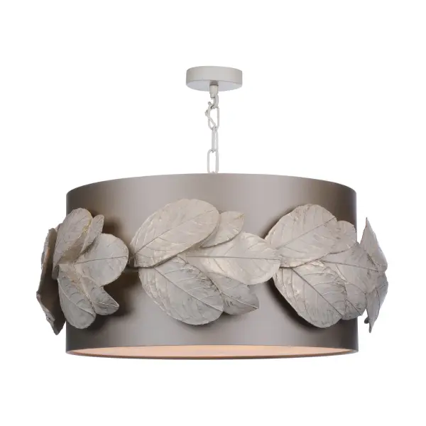 Laurel 4 Light Pendant with Bespoke Shade