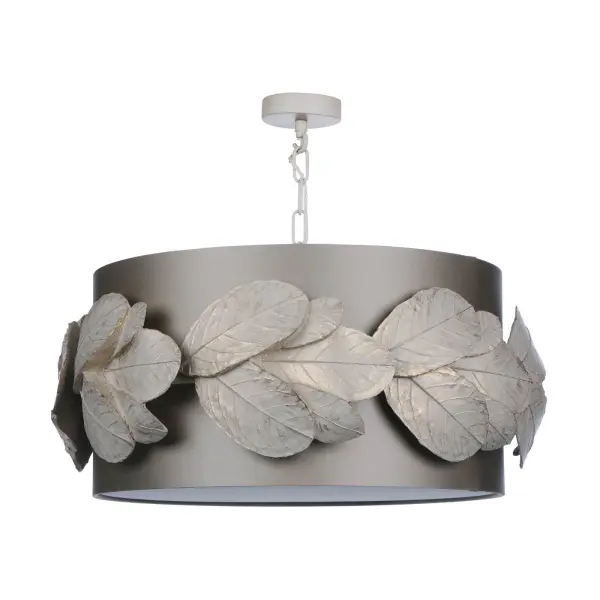 Laurel 4 Light Pendant with Bespoke Shade