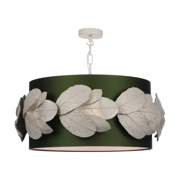 Laurel 4 Light Pendant with Bespoke Shade