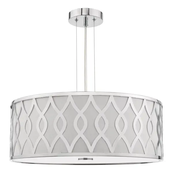 Locryn 4 Light Polished Chrome Pendant