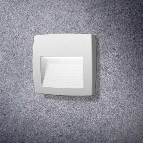 Lorenza 150 4W White Surface Mounted Wall Light