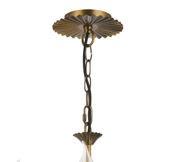 Lydian 3 Light Antique Bronze Pendant
