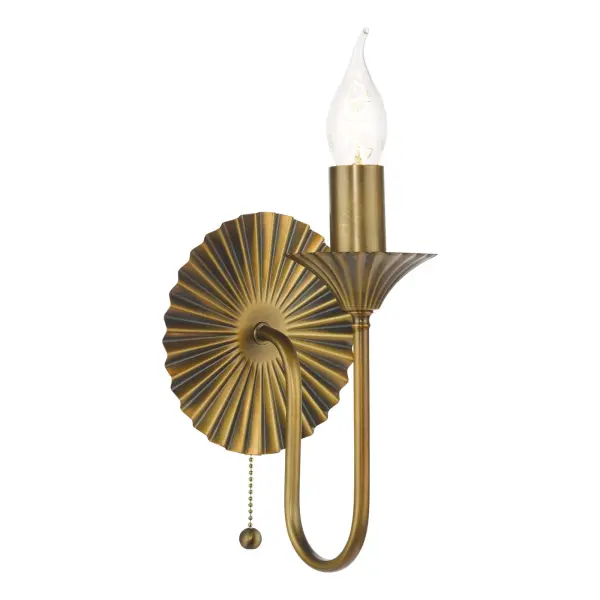 Lydian Antique Bronze Wall Light