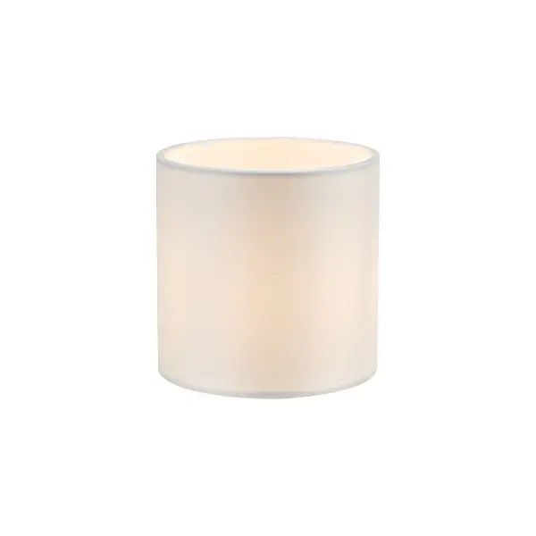 Lyris Ivory Cotton Drum Shade 12cm