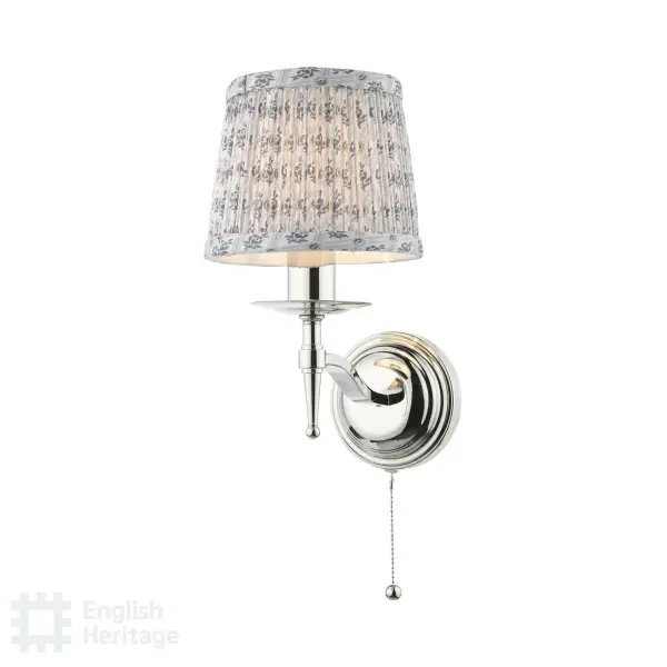 Marble Hill Polished Nickel Wall Light