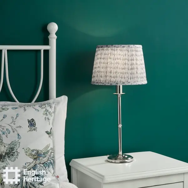 Marble Hill Polished Nickel Base Only Table Lamp
