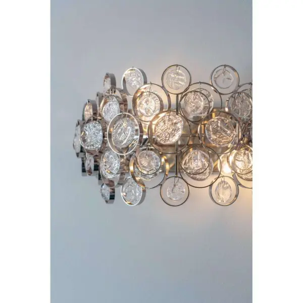 Marella Wall Light in Nickel Finish