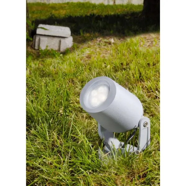 Mini Tommy Small LED Spike Floodlight Grey