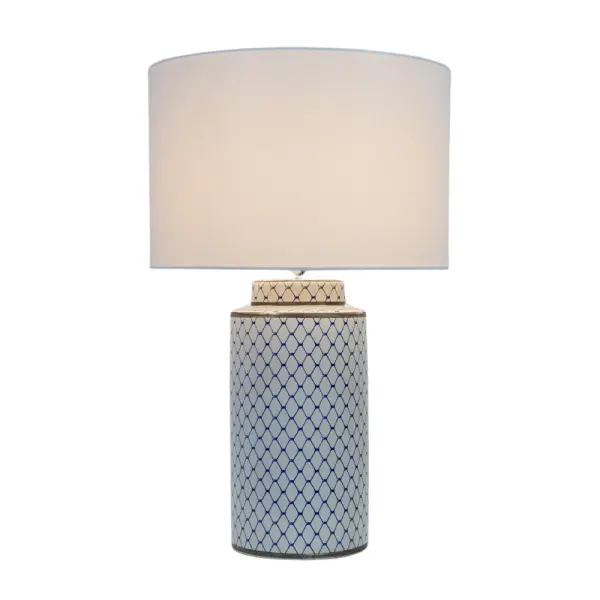 Monroe Ceramic Table Lamp C/W Shade
