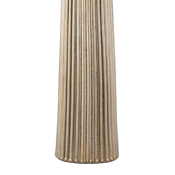 Myla Bronze Ceramic Table Lamp C/W Shade