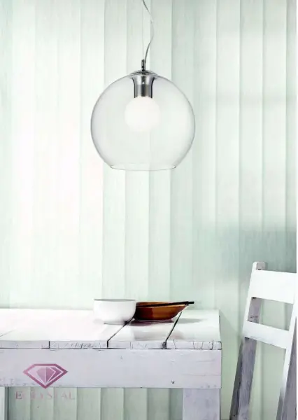 Nemo Clear 200mm Glass Globe Pendant