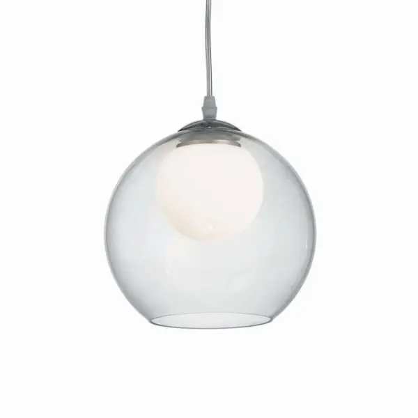 Nemo Clear 200mm Glass Globe Pendant