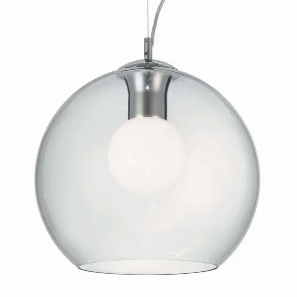 Nemo Clear 400mm Glass Globe Pendant