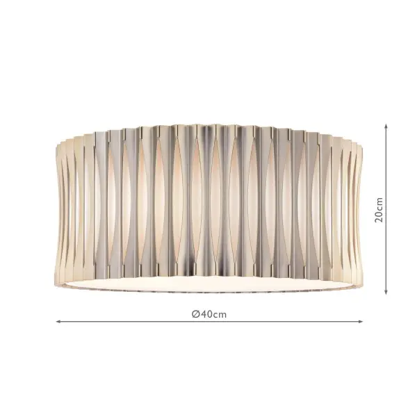 Netra Bronze & Ivory Flush Fitting