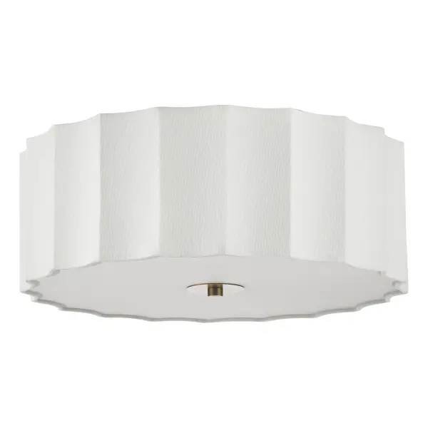 Noura Ivory & White Flush Fitting