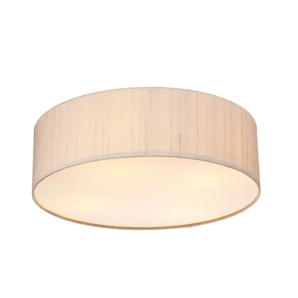 Paolo Bespoke 100% Silk 50cm 3 Light Flush