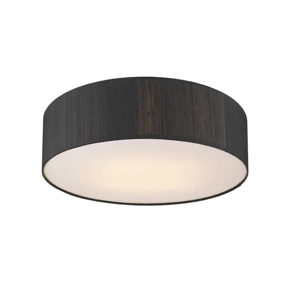 Paolo Bespoke 100% Silk 50cm 3 Light Flush