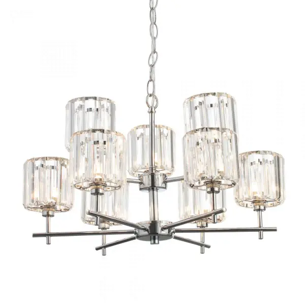 Pegasi 9 Light Chandelier IP44