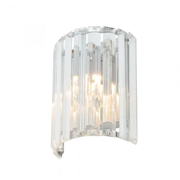 Pegasi Shielded Chrome Wall Light IP44