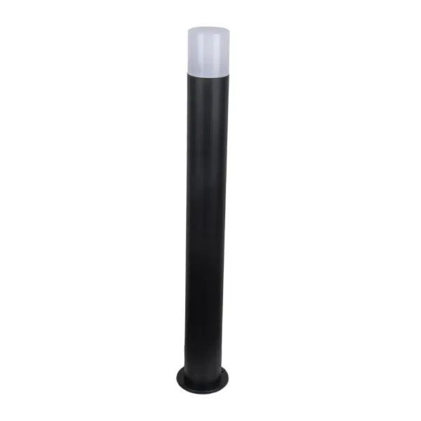 Piper 800mm Bollard in Black