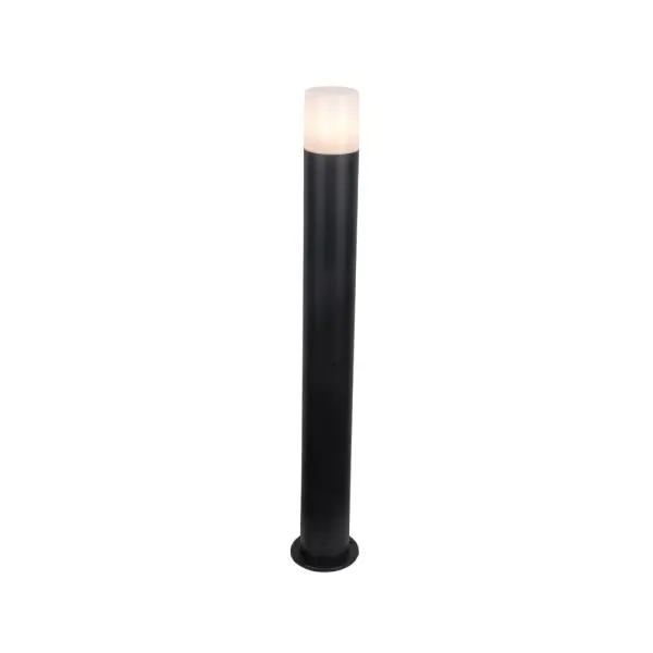 Piper 800mm Bollard in Black
