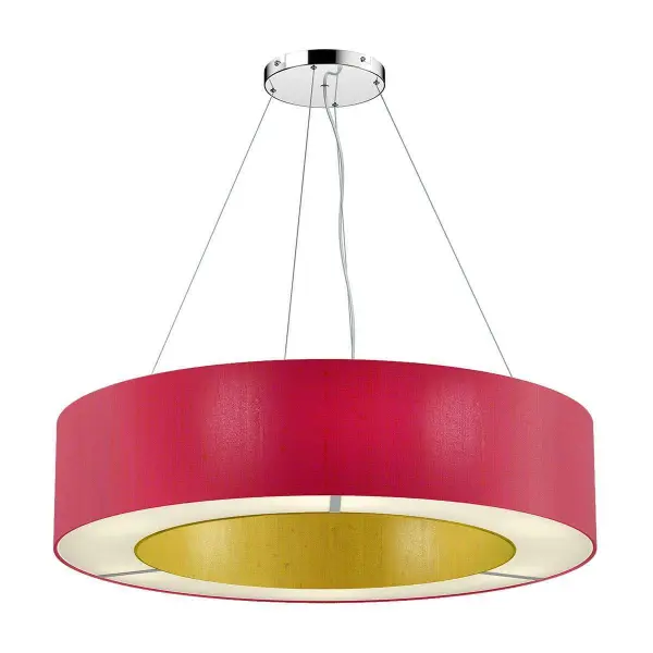 Polo Bespoke 50cm 4 Light Two Tone Shade Pendant