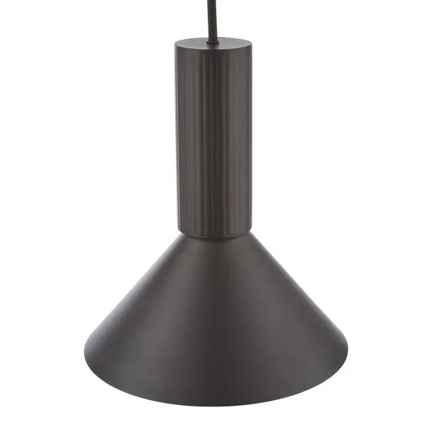 Ragnar Satin Black Pendant/Wall Light