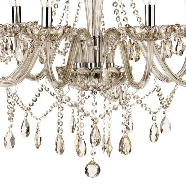 Raphael 8-Light Chrome Pendant