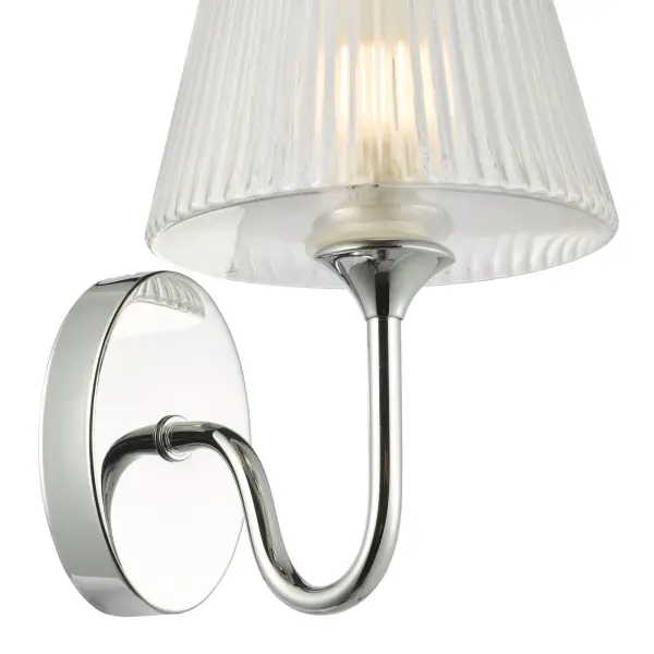 Rimaz Polished Chrome Wall Light IP44