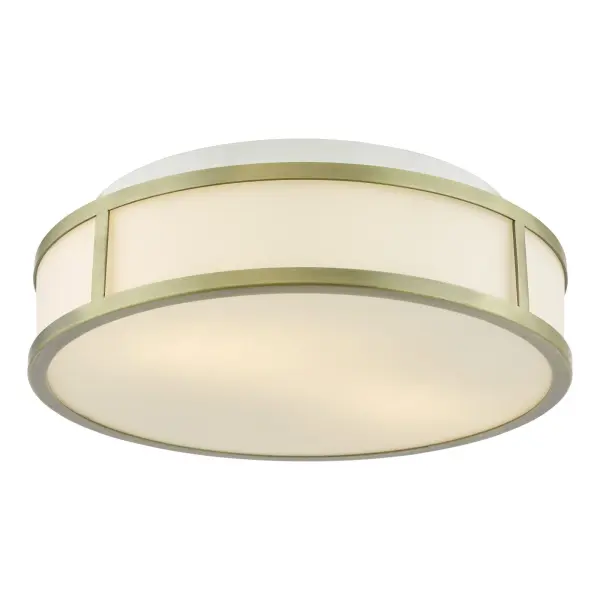 Royce Antique Brass Flush Fitting IP44