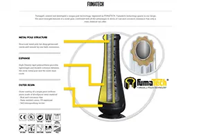 SAURO 800mm Bollard Light