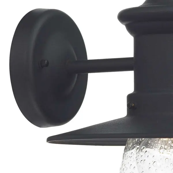 Sedgewick 1 Light Lantern Black Down Facing IP44