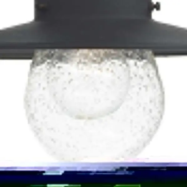 Sedgewick 1 Light Lantern Black Down Facing IP44
