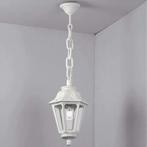 Sichem Anna White Hanging Outdoor Lantern