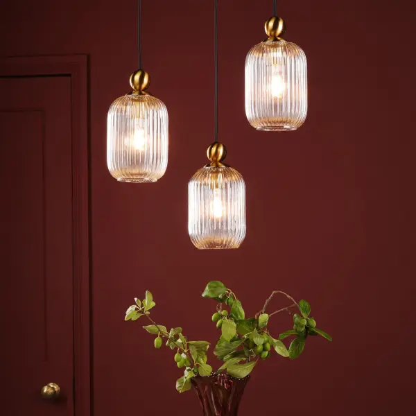Single Satin Brass Suspension