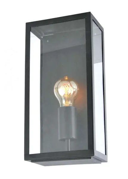 Minerva Black Box Lantern IP44