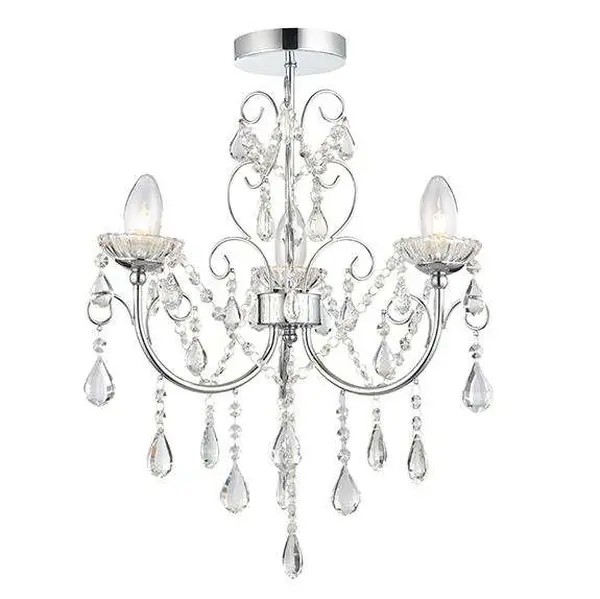Tabitha 3 Light Semi Flush IP44