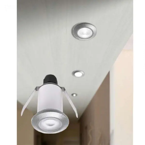 Teresa Grey Frosted Led 1.7W 3K Recessed Downlight